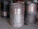 piston skirts after new wear rings